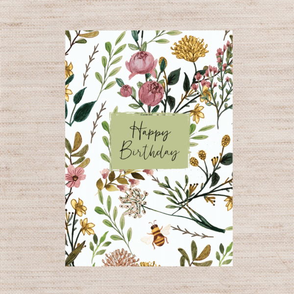 Pink-Paddock-Bee-Birthday-Card