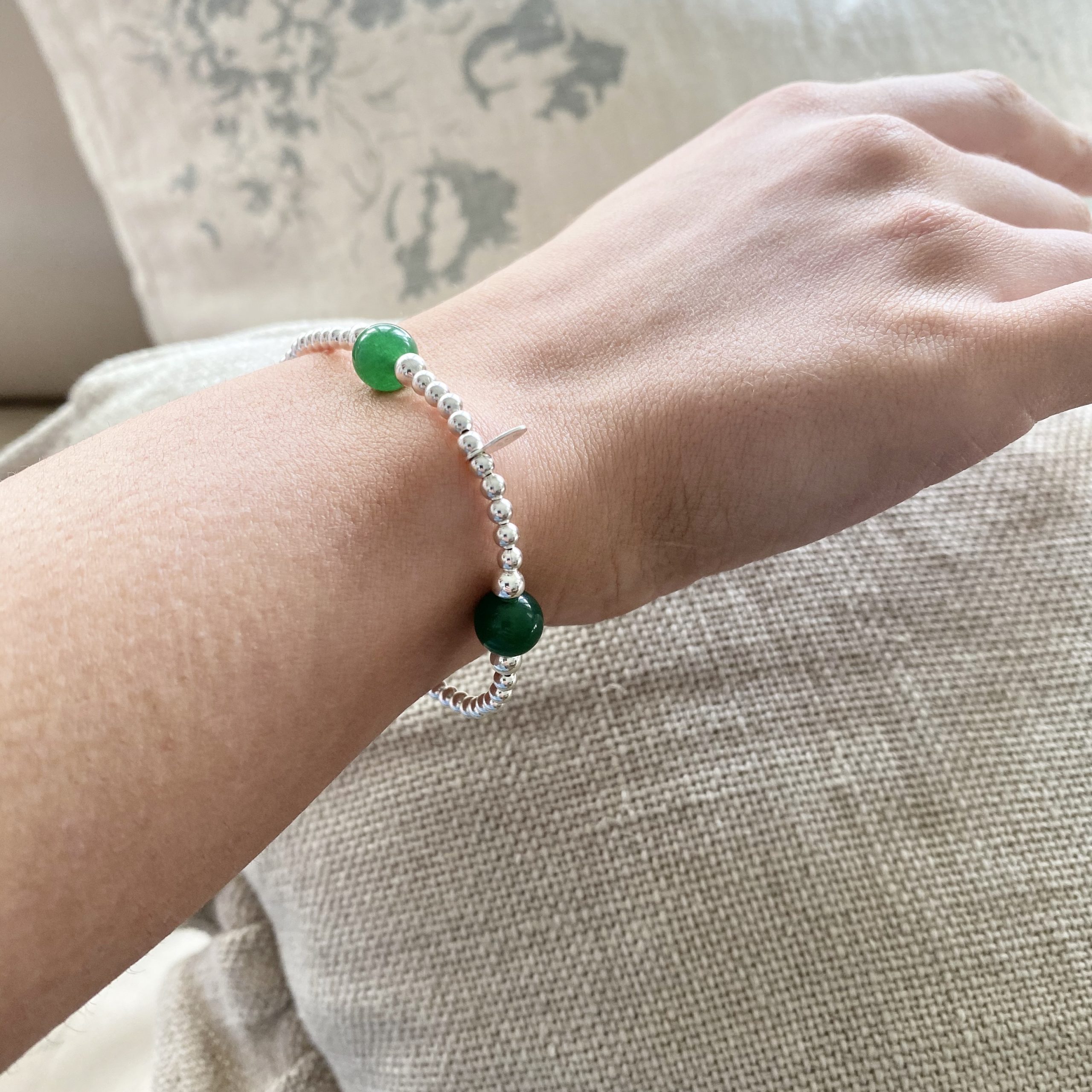 jade ball bracelet