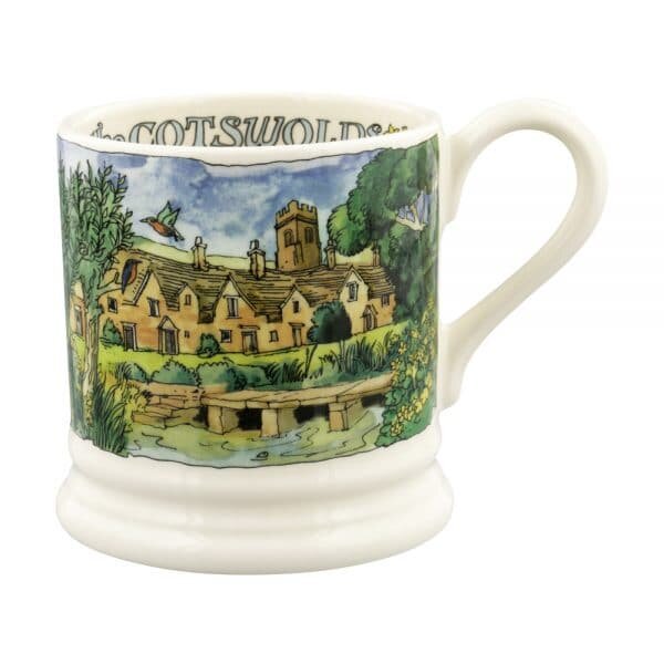 Emma Bridgewater Cotswolds Half Pint Mug Rustic Heart