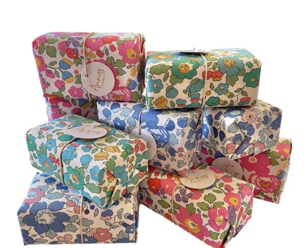 Annas Of Australia - Liberty Fabric Wrapped Soap