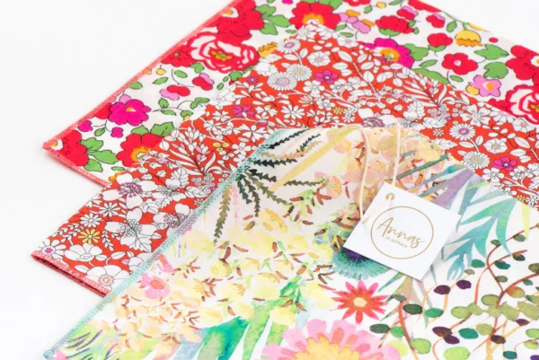 Annas Of Australia - Liberty Fabric Hankies - Image 2