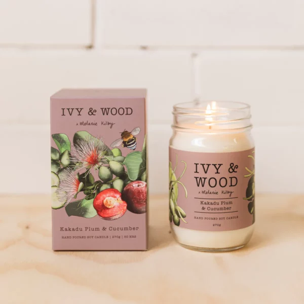 Ivy & Wood - Australiana Kakadu Plum Candle