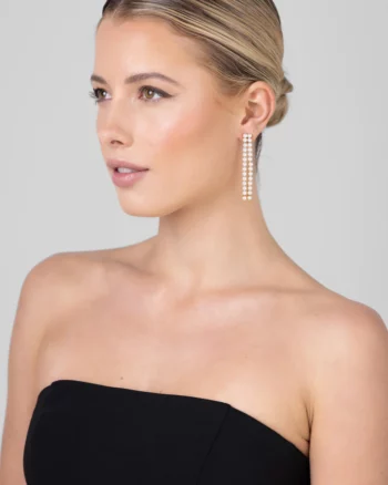 Liberte - Gold Garland Pearl Earring