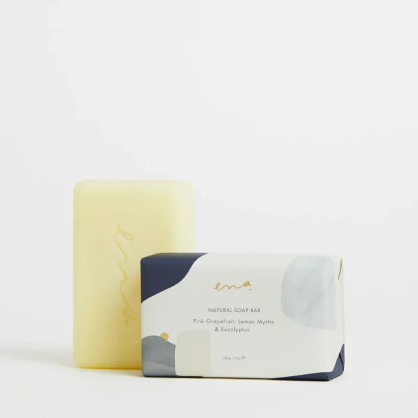 Ena - Pink Grapefruit Natural Soap Bar