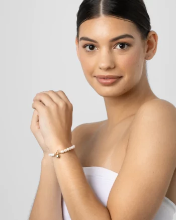 Liberte - Gold Esme Pearl Bracelet