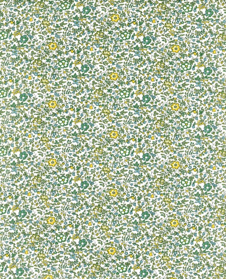 Pollen – Katie & Millie Green Liberty Fabric Shoelaces
