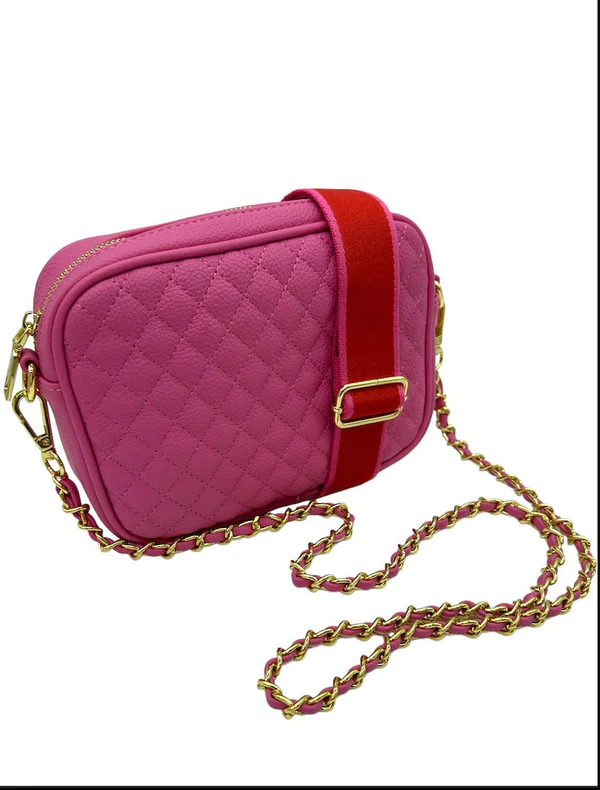 Zjoosh – Bright Pink Ruby Stitch Bag