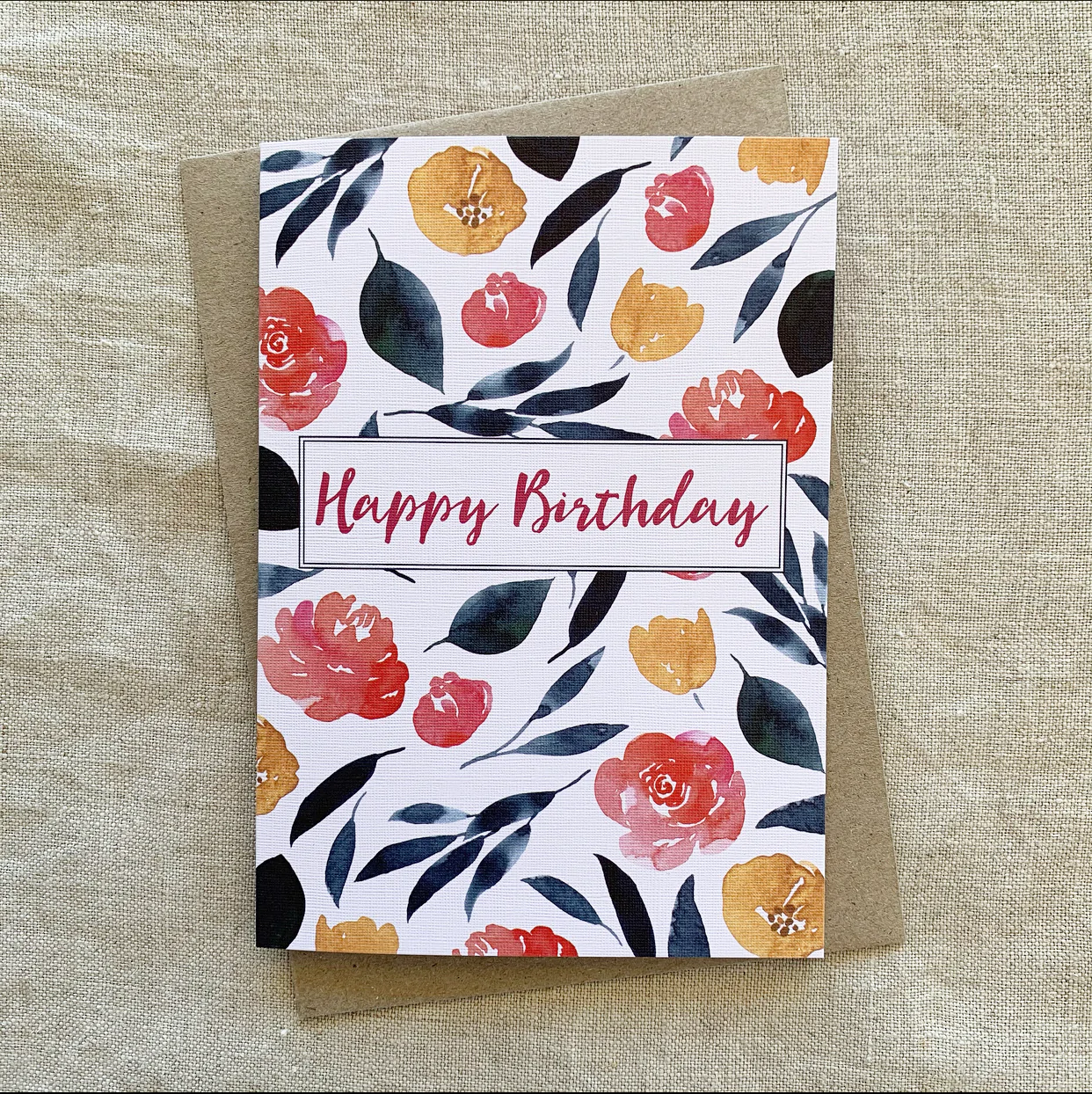 Pink Paddock – Gift Card Spring Birthday