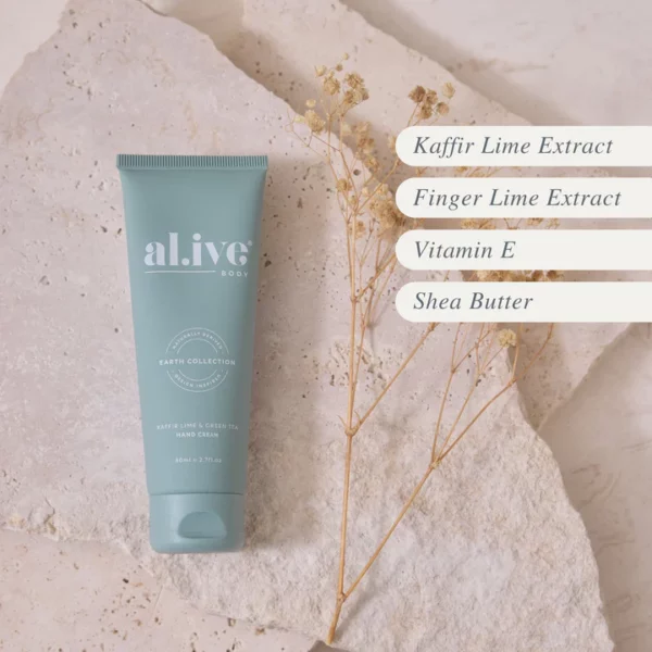 Al.ive - Kaffir Lime/Green Tea Hand Cream - Image 3