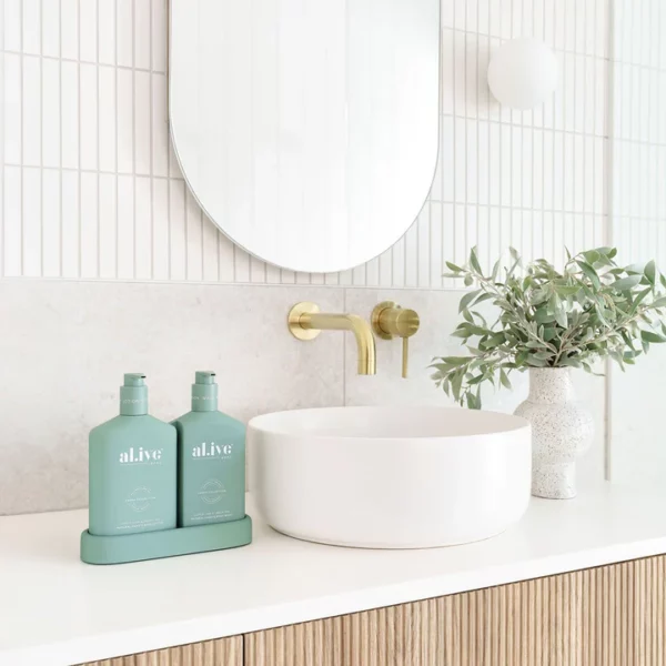 Al.ive - Kaffir Lime/Green Tea Wash & Lotion Duo - Image 5