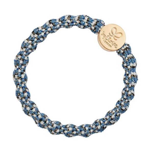 ByEloise – Metallic Mustique Gold Circle Hair Tie