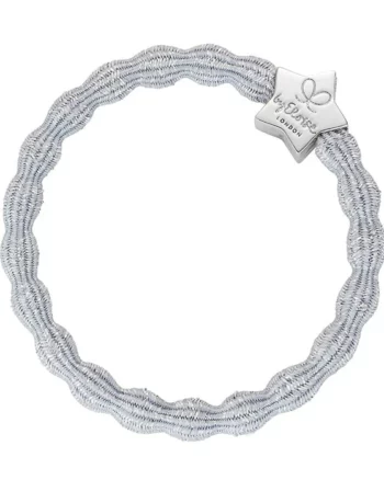 ByEloise - Metallic Silver Star Hair Tie