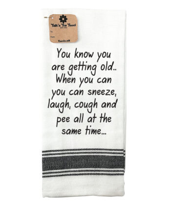 Tea Towel - Sneeze, Laugh & Cough