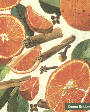 Emma Bridgewater – Spiced Oranges Napkins