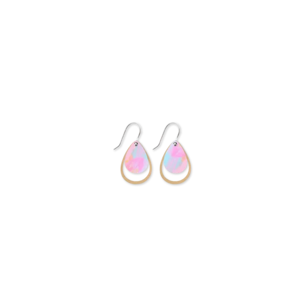 Moe Moe - Maggi McDonald Layered Outline Drop Earrings
