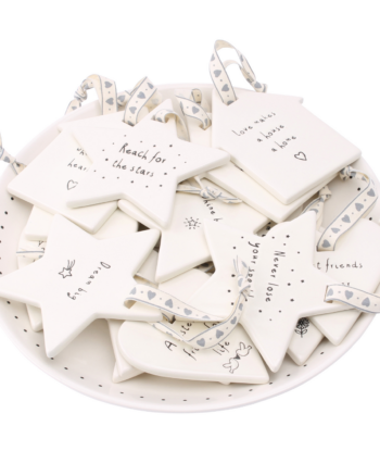 Ceramic Tags Hearts