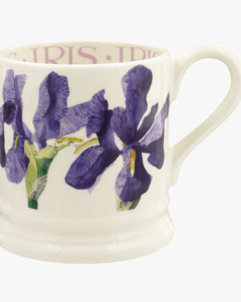 Emma Bridgewater - Flowers Blue Iris Half Pint Mug