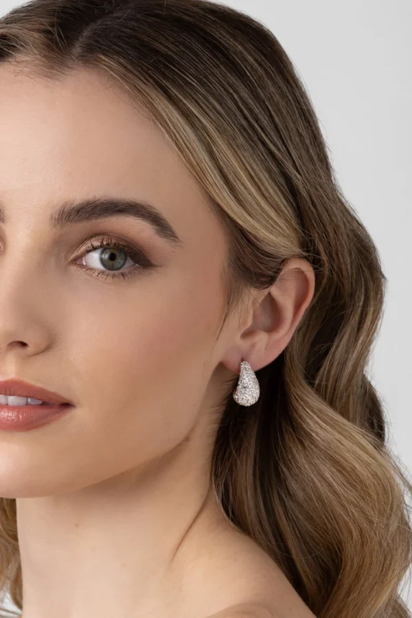 Liberte - Gold Jemma Crystal Earring