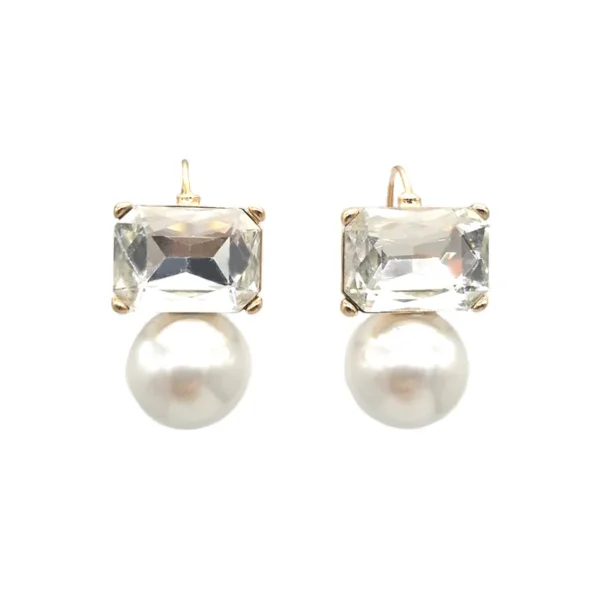 Greenwood Designs - Clear Maggie's Bling Earring
