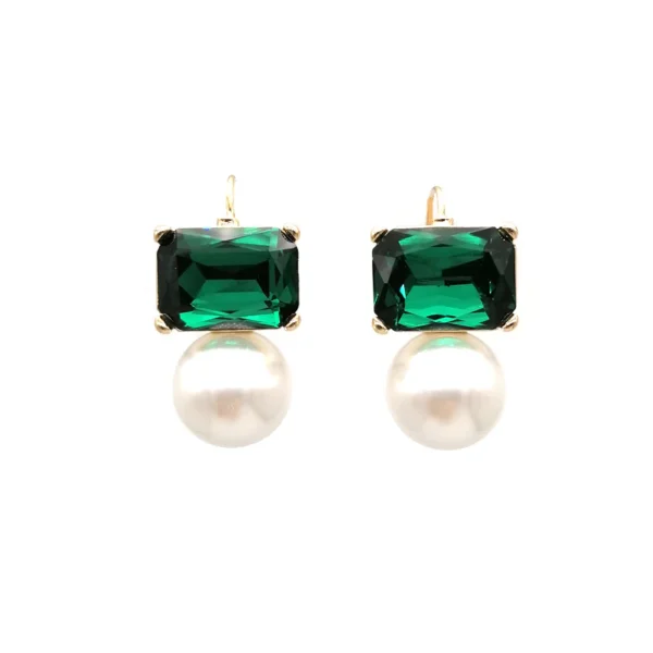 Greenwood Designs - Emerald Maggie's Earring