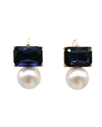 Greenwood Designs - Navy Maggie's Earring