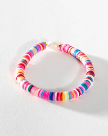 Greenwood Designs - Olivia Multi Pearl Pop Heishi Bead Bracelet
