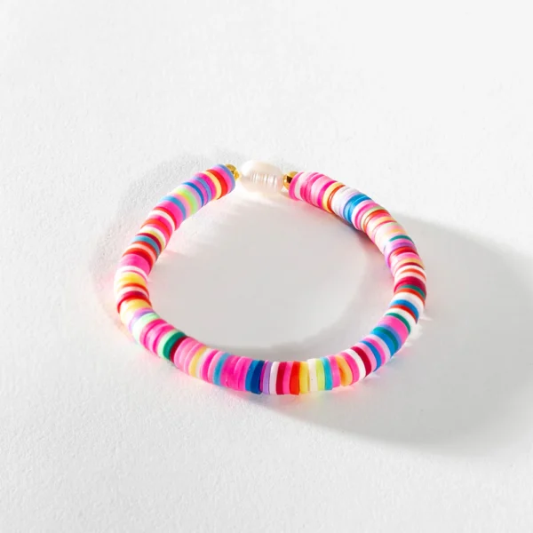 Greenwood Designs - Olivia Multi Pearl Pop Heishi Bead Bracelet