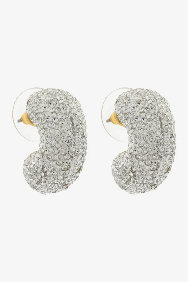 Liberte - Gold Gaeline Crystal Hoop - Image 2
