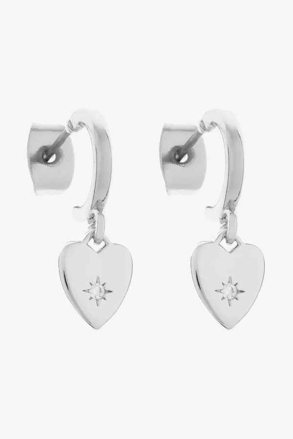 Liberte - Silver Hestia Huggie - Image 2