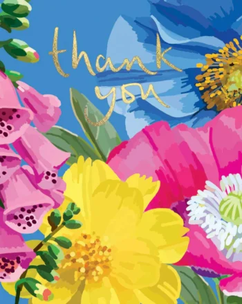 Sarah Kelleher – Thank You Summer Florals Card