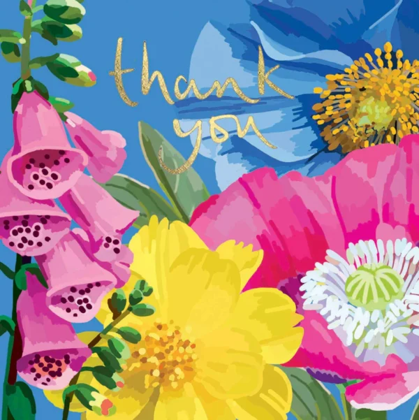 Sarah Kelleher – Thank You Summer Florals Card