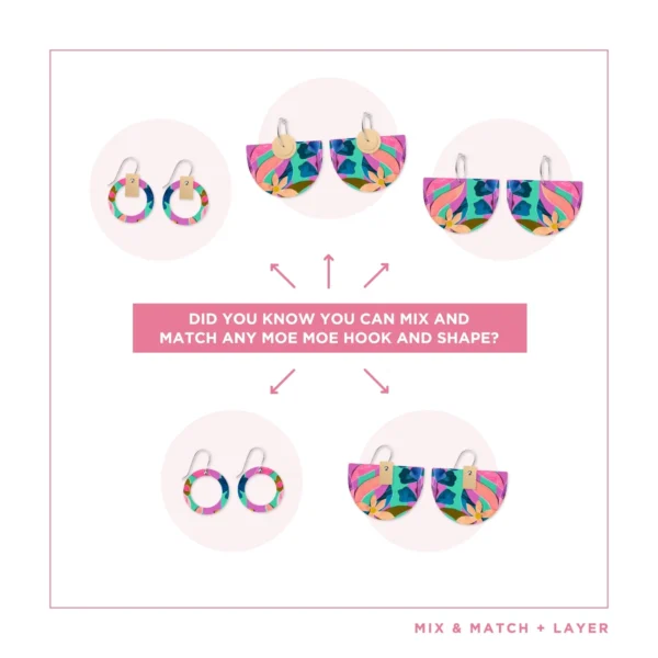 Moe Moe – Laura Blythman Floral Scape Earring - Image 2