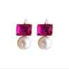 Greenwood Designs – Hot Pink Maggie’s Earring