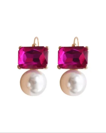 Greenwood Designs – Hot Pink Maggie’s Earring