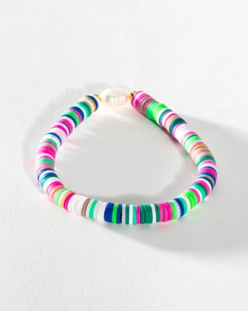 Greenwood Designs – Susie Multi Pearl Pop Heishi Bead Bracelet