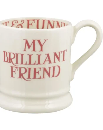 Emma Bridgewater - My Brilliant Friend Half Pint Mug