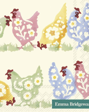 Emma Bridgewater - Chickens Napkins Cocktail
