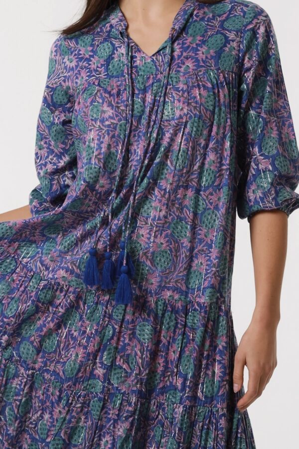 Emmy Cotton Tassel Dress - Image 3