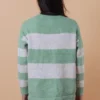 Sage Block Stripe Knit - Image 3