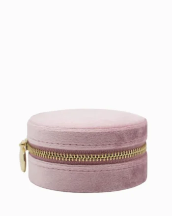 Zjoosh - Pink Round Jewellery Case