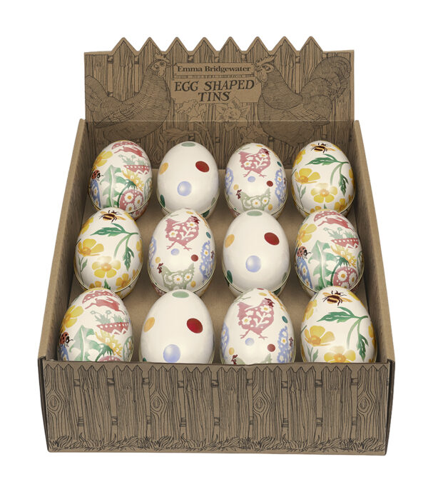 Emma Bridgewater - Egg Shaped Tins