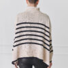 Zjoosh - Ecru Black Samantha Stripe Knit - Image 5