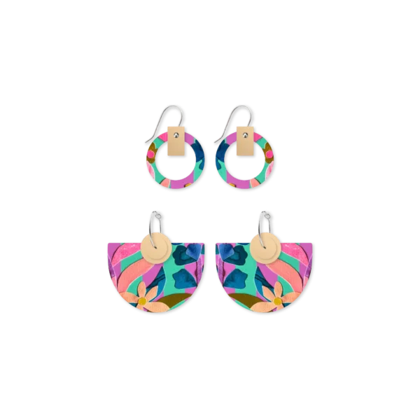 Moe Moe – Laura Blythman Floral Scape Earring