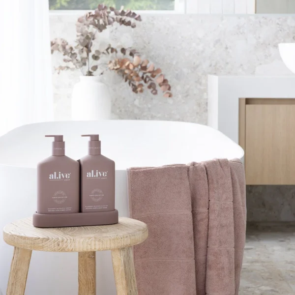Al.ive – Raspberry Blossom & Juniper Wash & Lotion Duo - Image 3