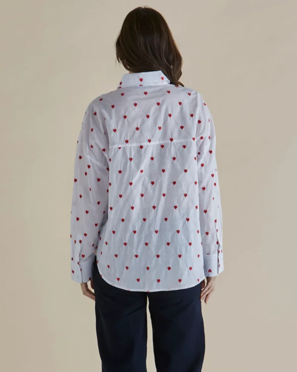 Betty Basics - Red Heart Sage Shirt - Image 3