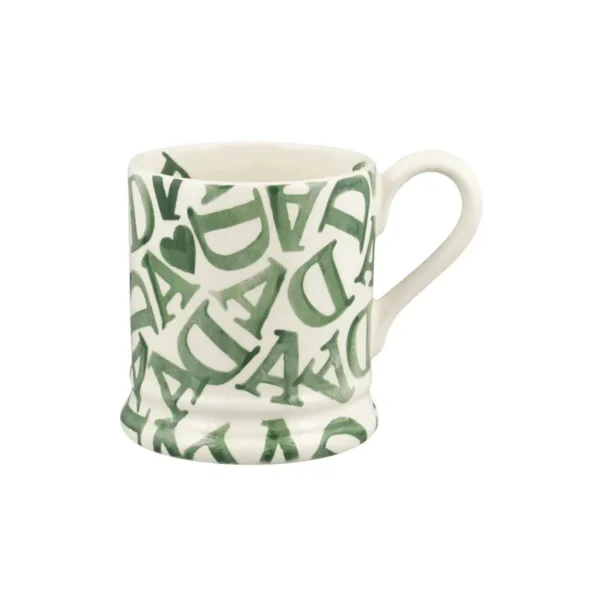 Emma Bridgewater - Green D.A.D Half Pint Mug