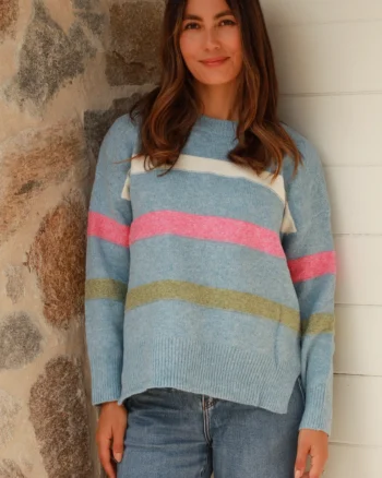 Imogen Multi Stripe Knit Jumper