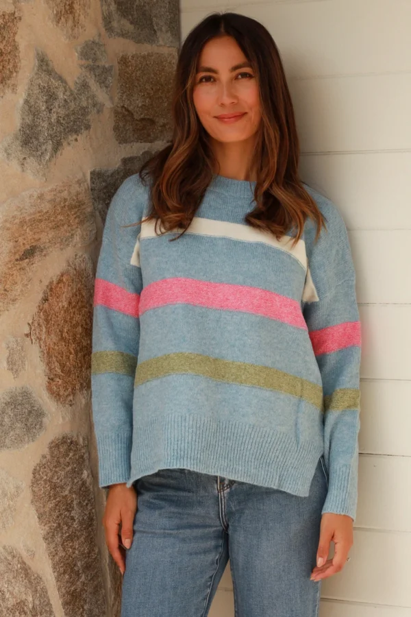 Imogen Multi Stripe Knit Jumper