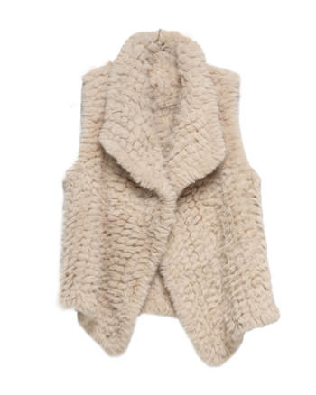 Latte Faux Fur Vest