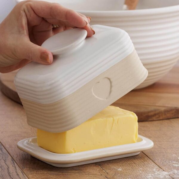 Mason Cash - Rustic Charm Butter Dish - Image 4